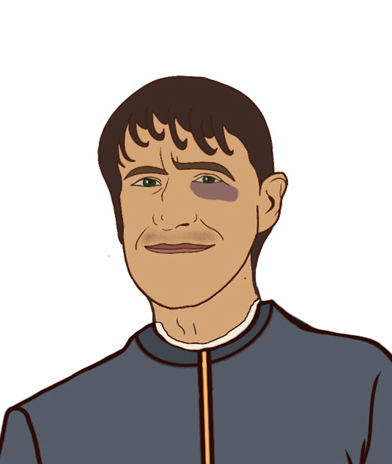 Cast member hover image