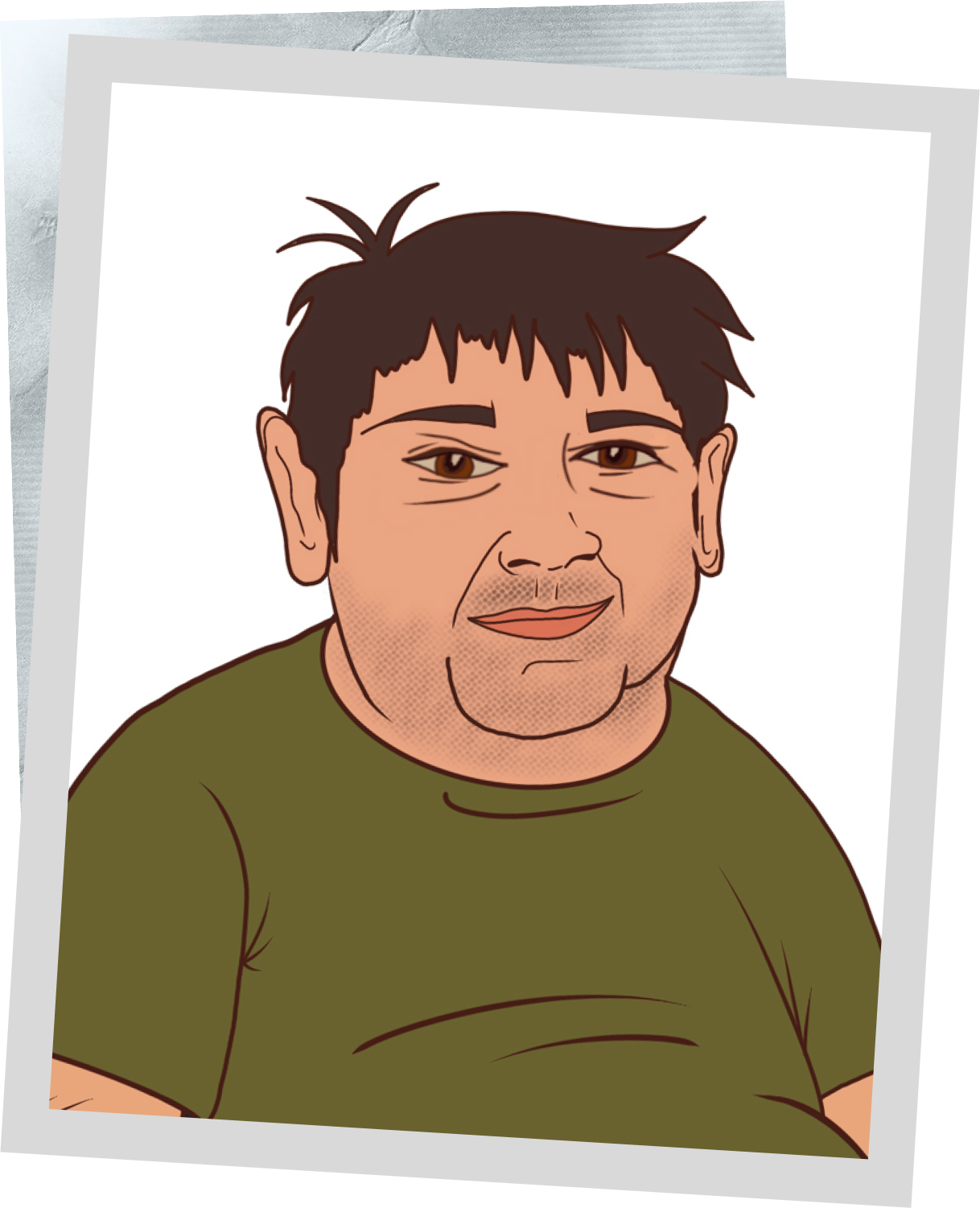 Cast member hover image